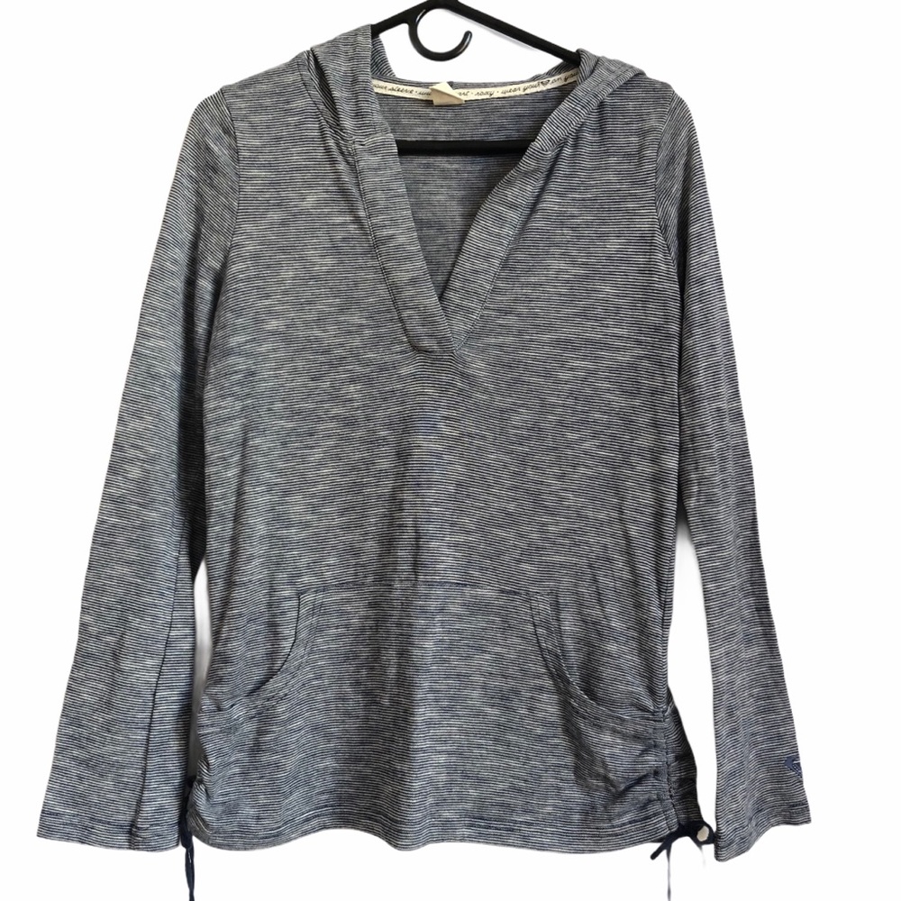 Roxy Hooded V-Neck Lightweight Sweater w/pocket